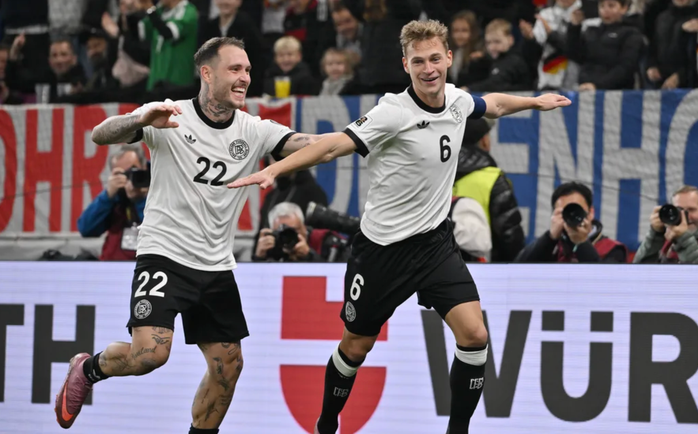 Joshua Kimmich sút thắng phạt đền, nhân đôi cách biệt Joshua Kimmich sút thắng phạt đền, nhân đôi cách biệt
