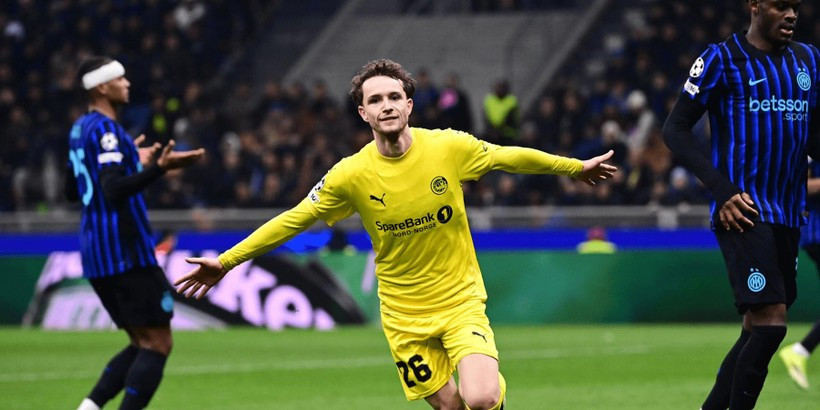 Bodo/Glimt loại Inter Milan khỏi đấu trường Champions League.