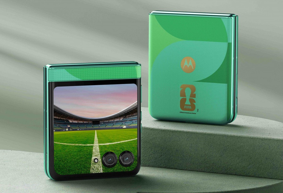 Motorola Razr 60 phiên bản FIFA World Cup 26. Ảnh: arttimes.vn