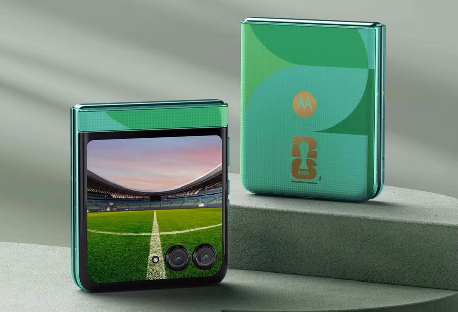 Motorola Razr 60 phiên bản FIFA World Cup 26. Ảnh: arttimes.vn