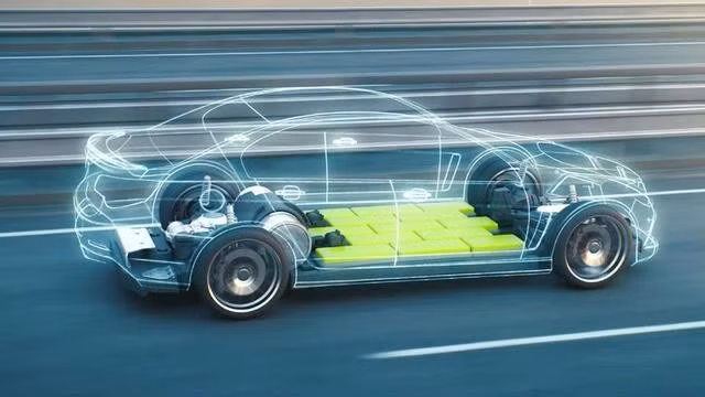 Phương pháp 'nhuộm' điện cực mở ra tương lai mới cho ngành xe điện. ẢNH: CHỤP MÀN HÌNH THUNDERPLUS