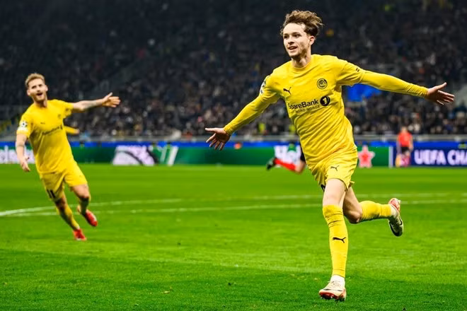 Bodo/Glimt khiến tất cả phải ngỡ ngàng tại Champions League.