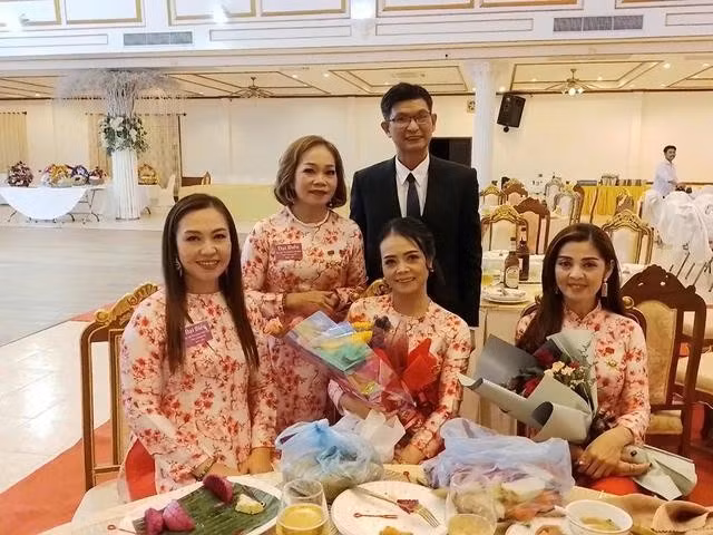 Hiện nay, ông Vũ Đình La là Ủy viên Ban Chấp hành Hội Người Việt ở tỉnh Champasak. . ẢNH: NVCC