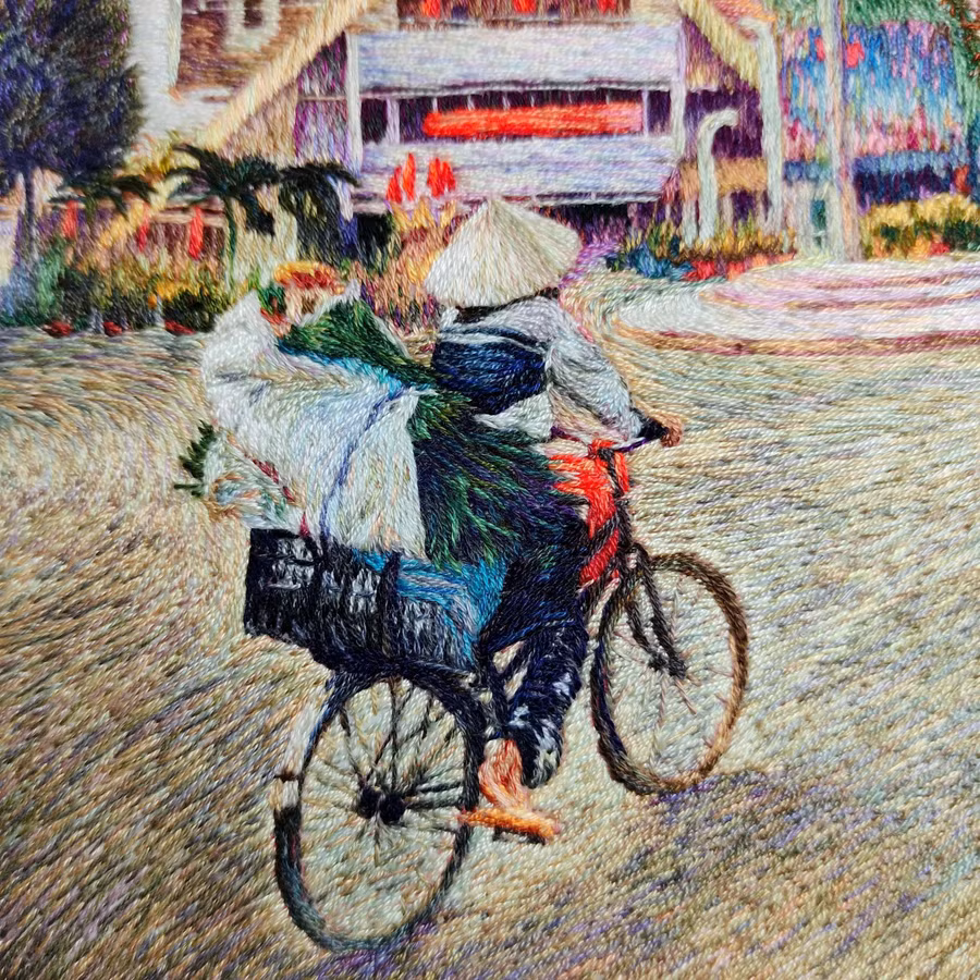 Yếu tố mỹ thuật như hình khối, màu sắc, hướng nhìn được chàng trai Gen Z đặc biệt chú trọng. ẢNH: NVCC