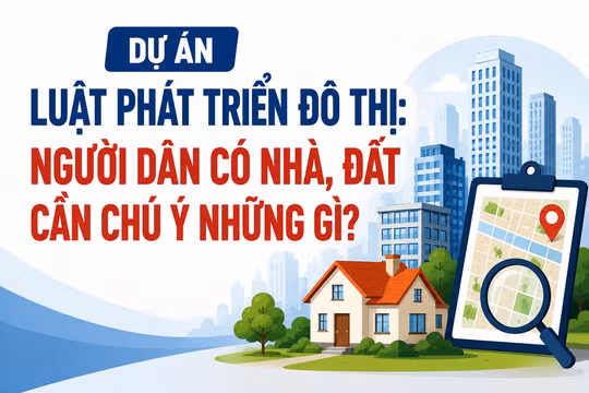 Dự án Luật Phát triển đô thị: Người dân có nhà, đất cần chú ý những gì?
