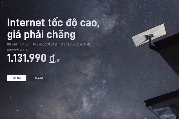 Internet vệ tinh 1,13 triệu đồng/tháng: Starlink đang nhắm tới khách hàng nào ở Việt Nam?