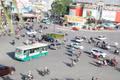 Hiện trạng khu vực ngã 5 Đống Đa. Ảnh: Tiến Sỹ