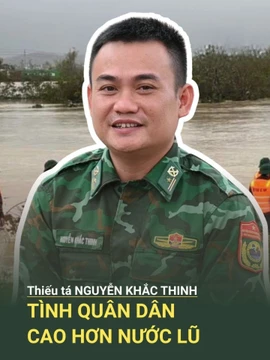Short Chuyện người Gia Lai số 68: Thiếu tá Nguyễn Khắc Thinh: Tình quân dân cao hơn nước lũ
