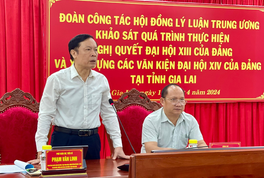 PGS-TS Phạm Văn Linh: Gia Lai tiếp tục có những giải pháp phát huy tiềm năng, thế mạnh để phát triển bền vững ảnh 1