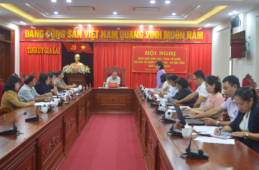 Quang cảnh hội nghị. Ảnh: Anh Huy