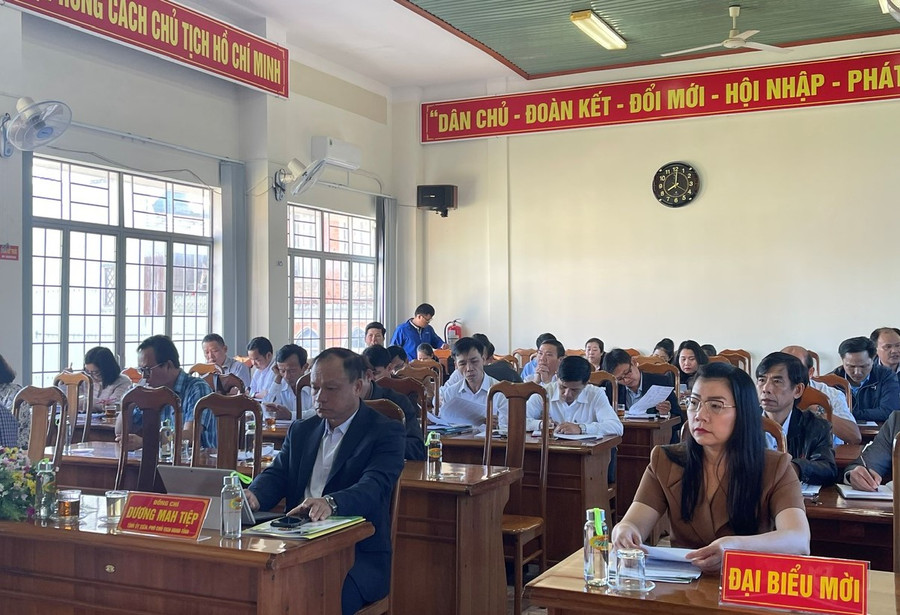 Các đại biểu tham dự hội nghị. Ảnh: Anh Huy Các đại biểu tham dự hội nghị. Ảnh: Anh Huy