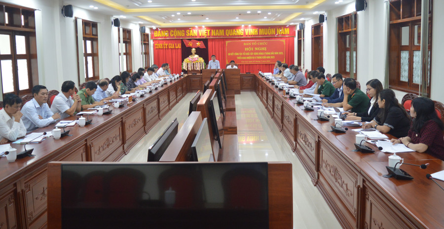 Quang cảnh hội nghị. Ảnh: Anh Huy Quang cảnh hội nghị. Ảnh: Anh Huy