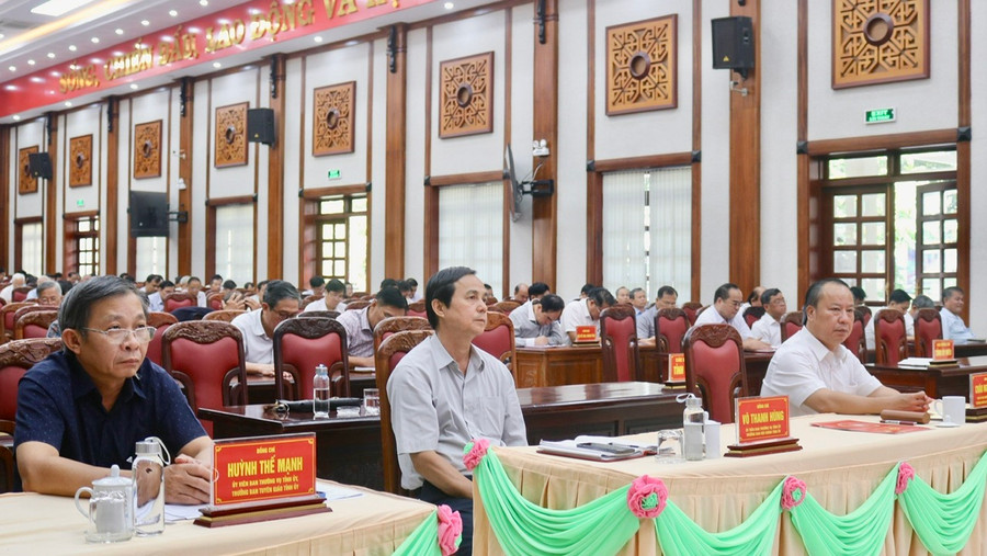 Các đại biểu tham dự hội nghị. Ảnh: P.D