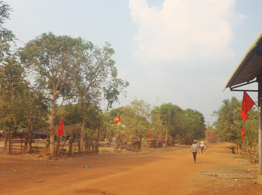 Một góc làng Khôn. Ảnh: P.D