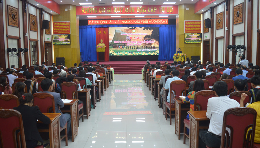 Quang cảnh hội nghị. Ảnh: Anh Huy Quang cảnh hội nghị. Ảnh: Anh Huy