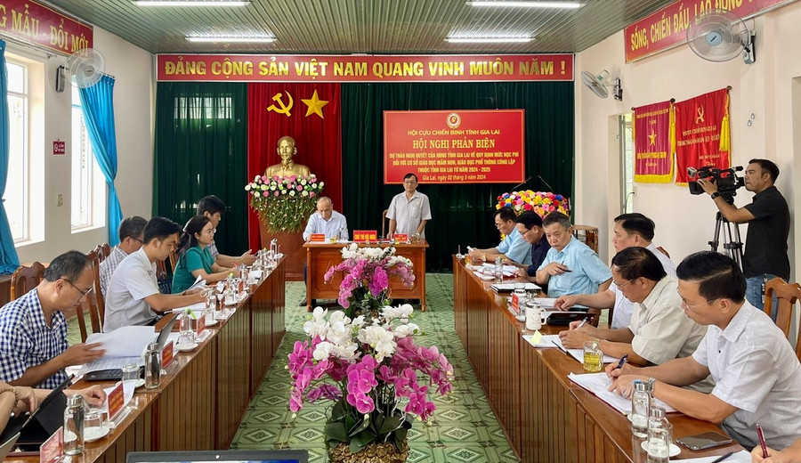 Quang cảnh hội nghị phản biện. Ảnh: P.D Quang cảnh hội nghị phản biện. Ảnh: P.D