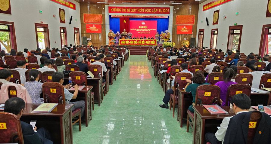 Quang cảnh đại hội. Ảnh: P.D Quang cảnh đại hội. Ảnh: P.D