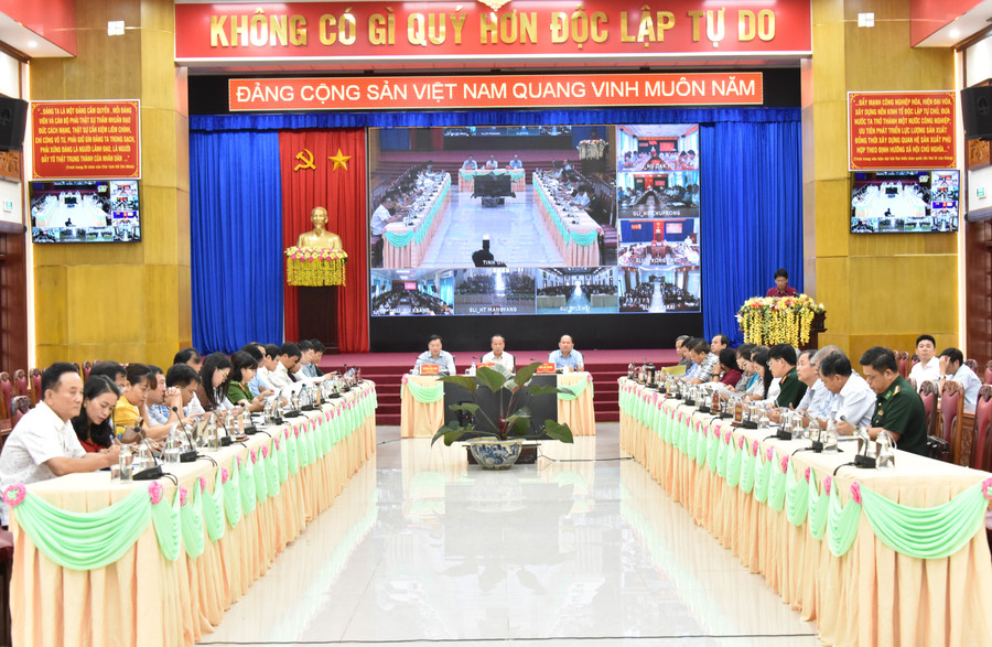 Quang cảnh hội nghị. Ảnh: Đ.T Quang cảnh hội nghị. Ảnh: Đ.T