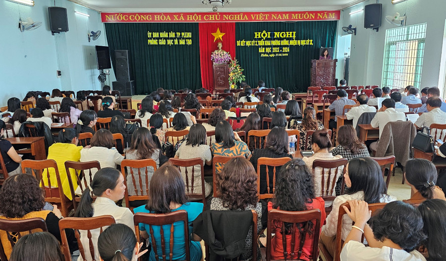 Quang cảnh hội nghị. Ảnh: Anh Huy Quang cảnh hội nghị. Ảnh: Anh Huy