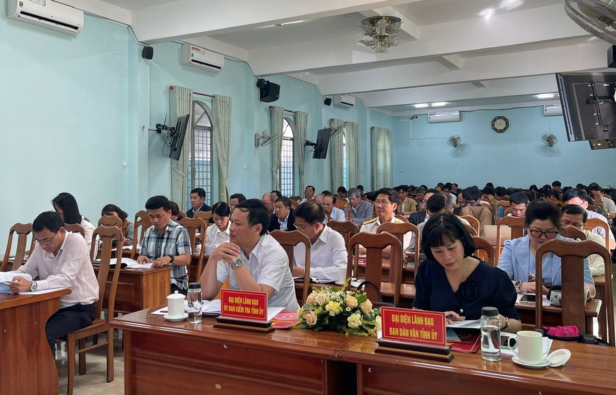 Các đại biểu tham dự hội nghị. Ảnh: Anh Huy