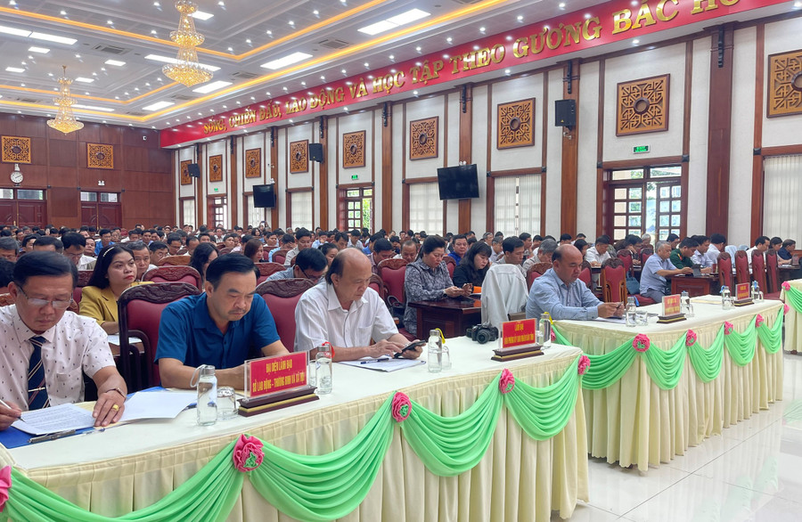 Các đại biểu tham dự hội nghị. Ảnh: Anh Huy