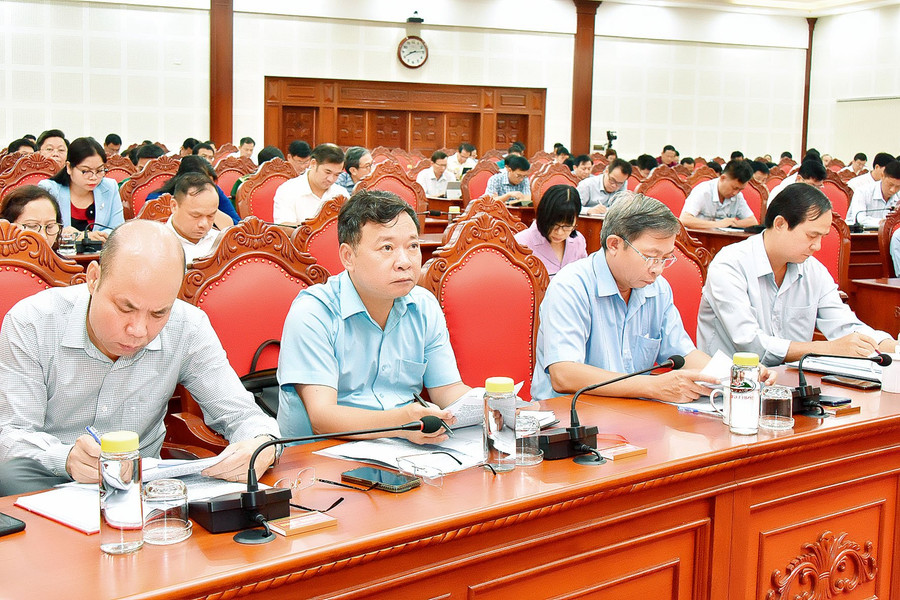 Các đại biểu dự hội nghị. Ảnh: Đức Thụy