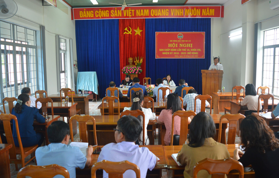 Quang cảnh hội nghị. Ảnh: Anh Huy Quang cảnh hội nghị. Ảnh: Anh Huy