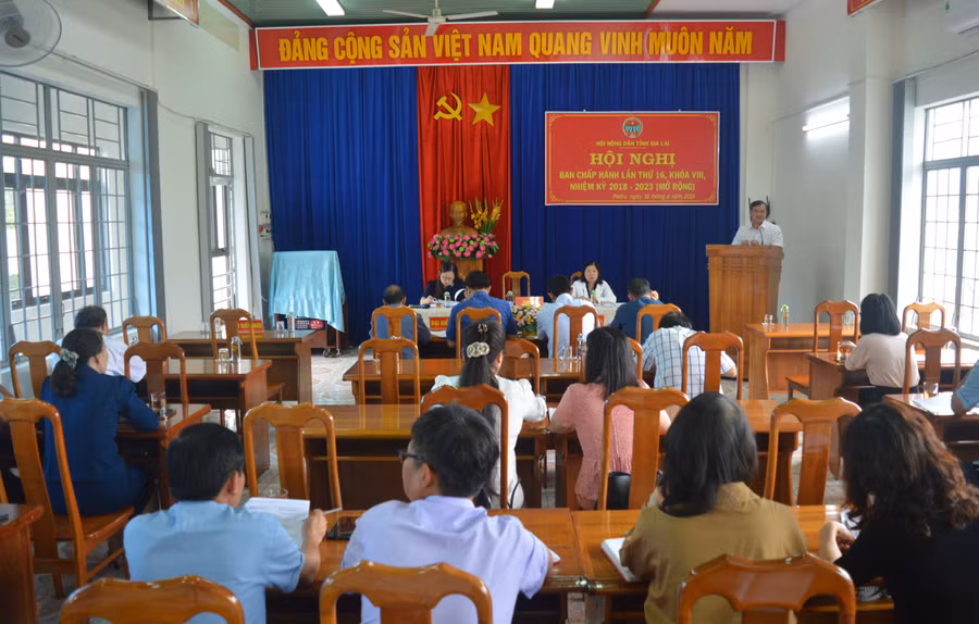 Quang cảnh hội nghị. Ảnh: Anh Huy