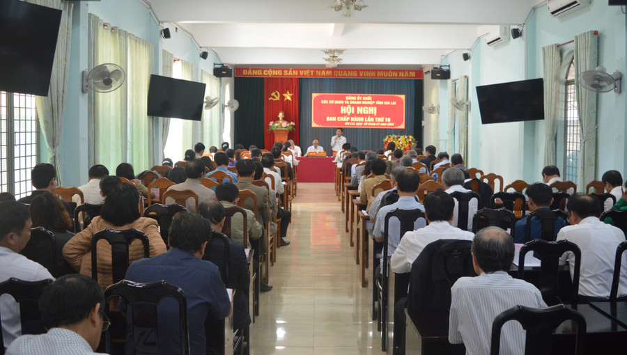 Quang cảnh hội nghị. Ảnh: Anh Huy