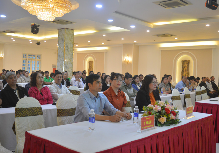 Các đại biểu tham dự chương trình. Ảnh: Anh Huy Các đại biểu tham dự chương trình. Ảnh: Anh Huy