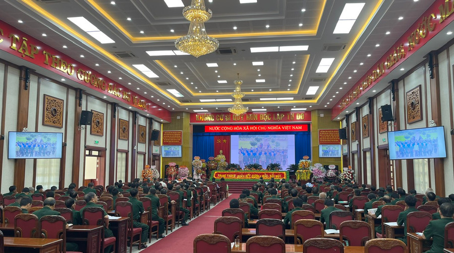 Quang cảnh Đại hội thi đua yêu nước “Cựu chiến binh gương mẫu”. Ảnh: P.D Quang cảnh Đại hội thi đua yêu nước “Cựu chiến binh gương mẫu”. Ảnh: P.D