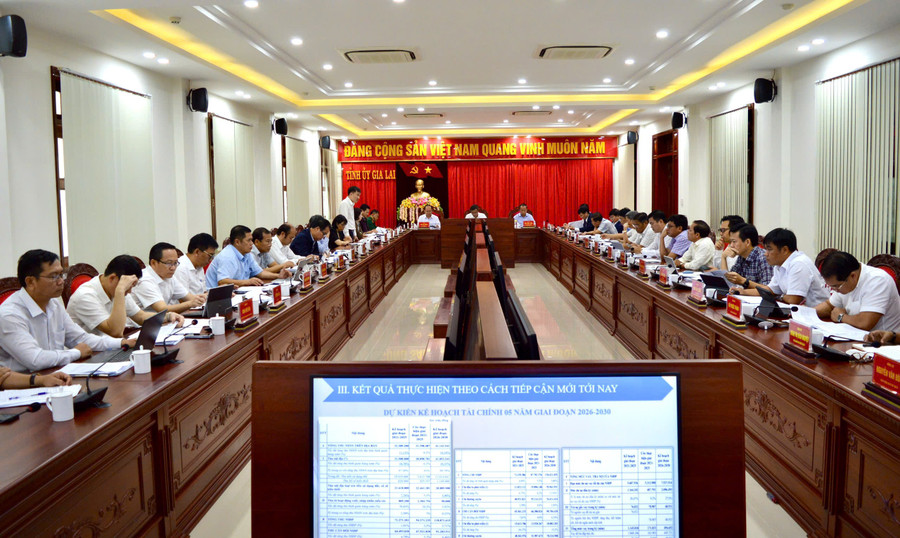 Quang cảnh hội nghị chuyên đề về đầu tư công. Ảnh: P.D Quang cảnh hội nghị chuyên đề về đầu tư công. Ảnh: P.D