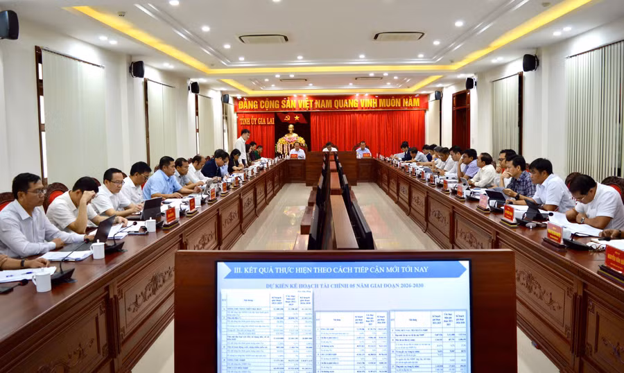 Quang cảnh hội nghị chuyên đề về đầu tư công. Ảnh: P.D