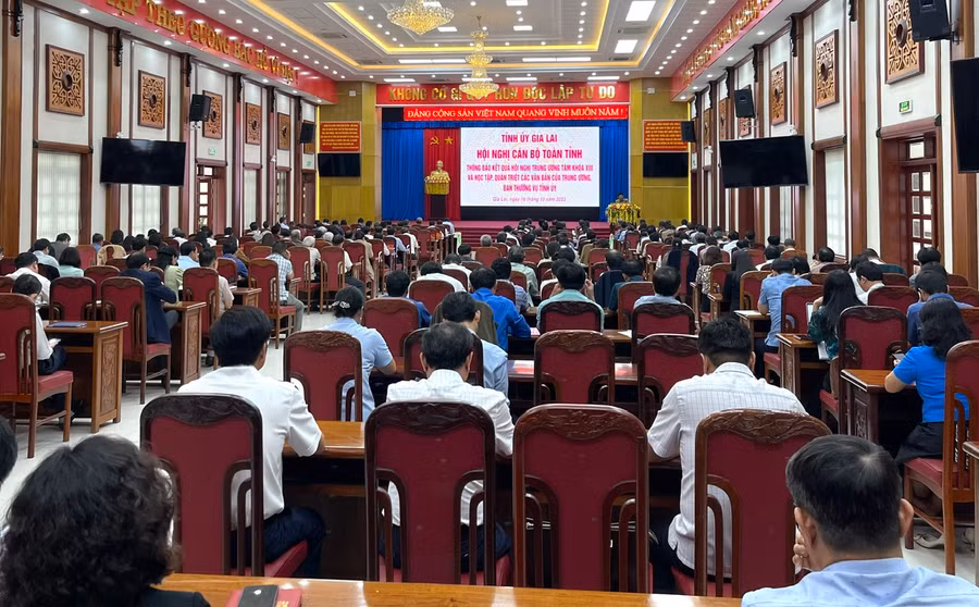 Quang cảnh hội nghị. Ảnh: Anh Huy