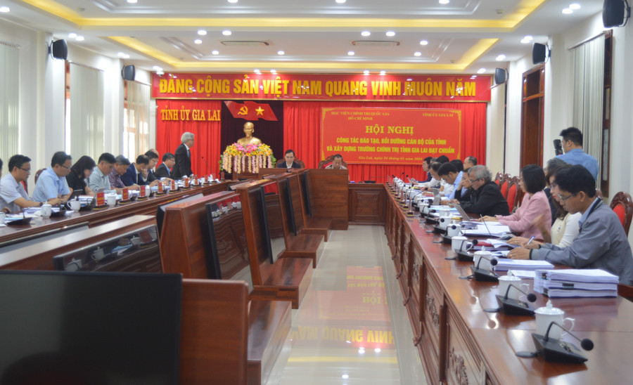 Quang cảnh hội nghị. Ảnh: Anh Huy Quang cảnh hội nghị. Ảnh: Anh Huy