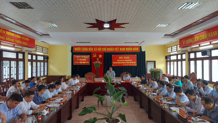 Quang cảnh Sở Nông nghiệp và PTNT sơ kết 6 tháng đầu năm triển khai nhiệm vụ 6 tháng cuối năm 2024. Ảnh: Nguyễn Diệp Quang cảnh Sở Nông nghiệp và PTNT sơ kết 6 tháng đầu năm triển khai nhiệm vụ 6 tháng cuối năm 2024. Ảnh: Nguyễn Diệp