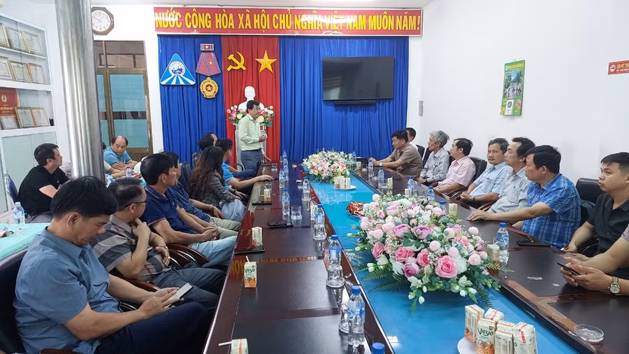 Quang cảnh buổi gặp mặt. Ảnh: Nguyễn Diệp Quang cảnh buổi gặp mặt. Ảnh: Nguyễn Diệp