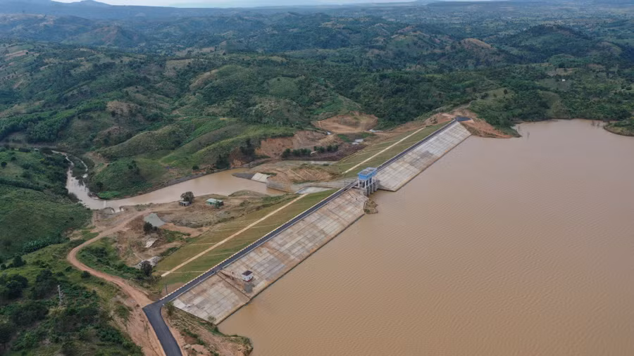 Hồ chứa nước Plei Thơ Ga (huyện Chư Pưh) được đầu tư nhiều hạng mục trong thời gian tới. Ảnh: Nguyễn Diệp