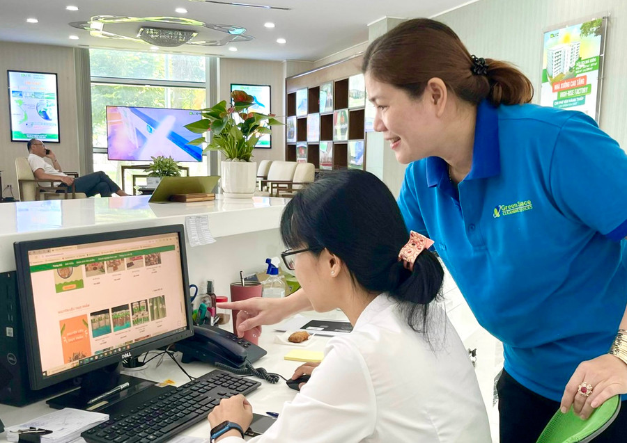 Triển lãm trực tuyến sẽ tạo điều kiện cho các nhà sản xuất giới thiệu, quảng bá thương hiệu, sản phẩm đến khách hàng và đối tác trong cả nước. Ảnh: V.T