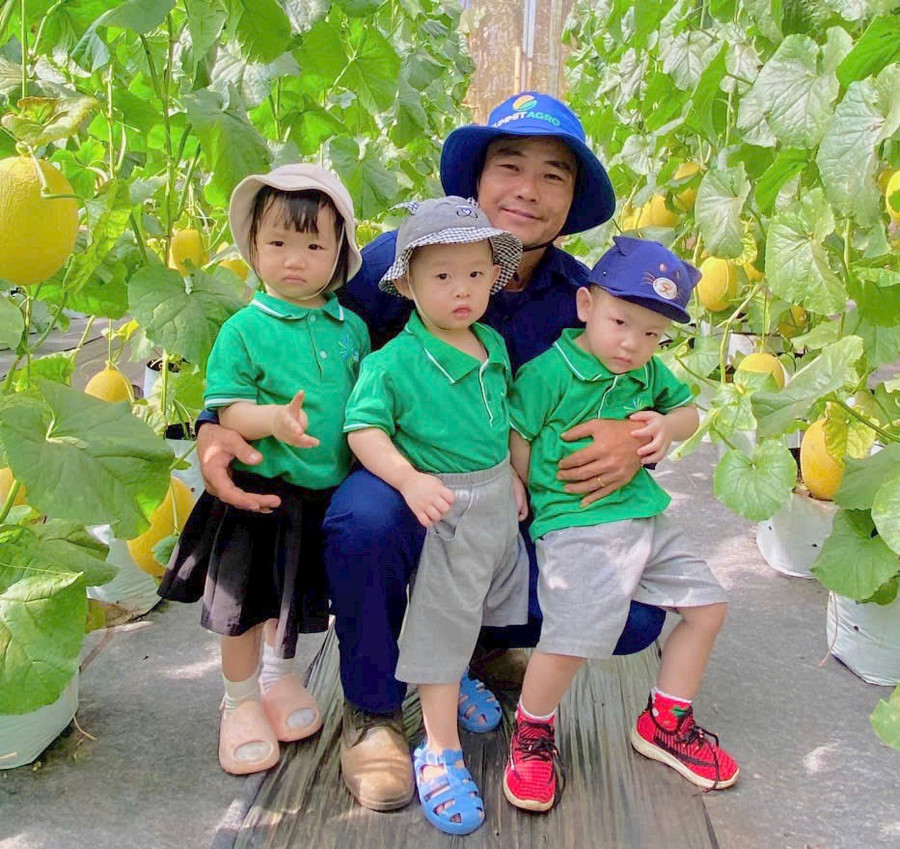 Một số trường học đưa các bé đến tham quan, trải nghiệm tại vườn dưa. Ảnh: Sami Farm Gia Lai Một số trường học đưa các bé đến tham quan, trải nghiệm tại vườn dưa. Ảnh: Sami Farm Gia Lai