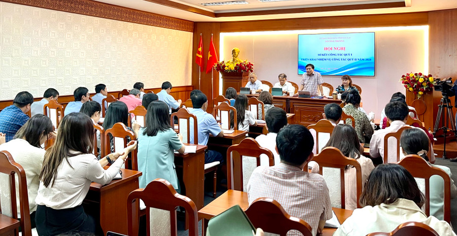 Quang cảnh hội nghị. Ảnh: V.T Quang cảnh hội nghị. Ảnh: V.T