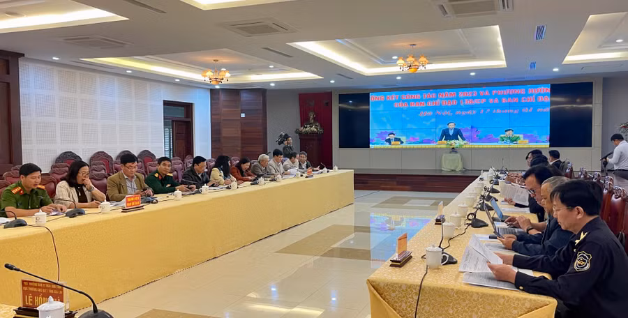 Tại hội nghị, các đại biểu đã thảo luận những vấn đề còn tồn tại và đề xuất nhiều giải pháp thực hiện nhiệm vụ. Ảnh: V.T