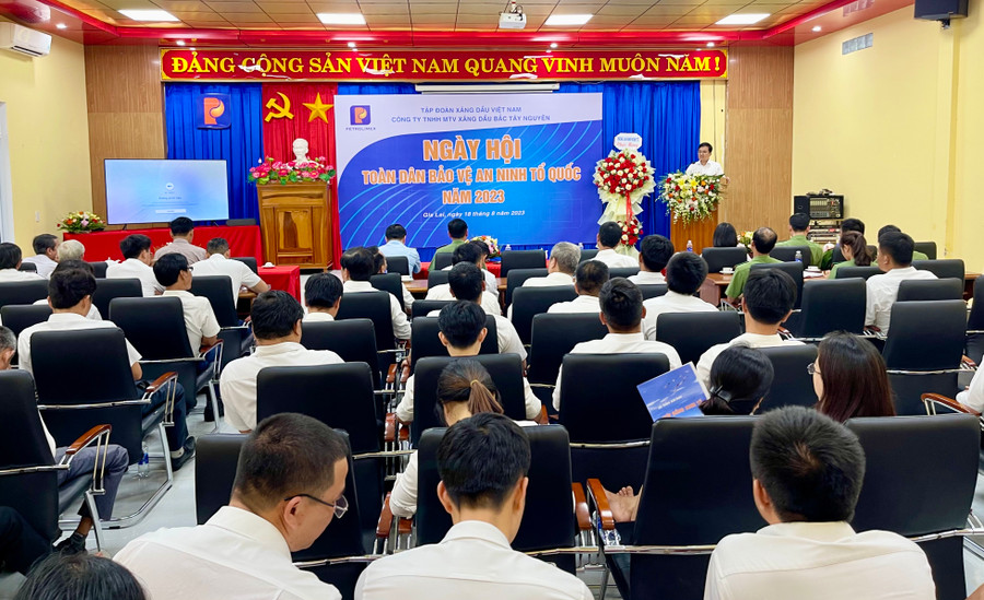 Quang cảnh tổ chức ngày hội. Ảnh: V.T