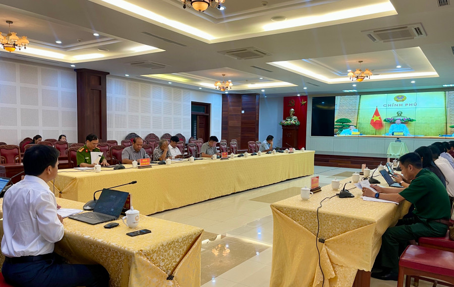 Quang cảnh hội nghị tại điểm cầu tỉnh Gia Lai. Ảnh: V.T Quang cảnh hội nghị tại điểm cầu tỉnh Gia Lai. Ảnh: V.T