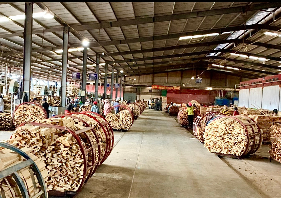 Ngành chế biến gỗ trên địa bàn đang gặp khó khăn về thị trường tiêu thụ. Ảnh: Hà Duy Ngành chế biến gỗ trên địa bàn đang gặp khó khăn về thị trường tiêu thụ. Ảnh: Hà Duy