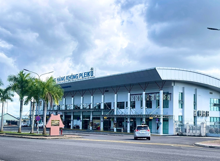 Bộ Giao thông-Vận tải vừa phê duyệt quy hoạch Cảng Hàng không Pleiku thời kỳ 2021-2030, tầm nhìn đến năm 2050 đáp ứng công suất khai thác khoảng 5 triệu hành khách/năm. Ảnh: Minh Phương Bộ Giao thông-Vận tải vừa phê duyệt quy hoạch Cảng Hàng không Pleiku thời kỳ 2021-2030, tầm nhìn đến năm 2050 đáp ứng công suất khai thác khoảng 5 triệu hành khách/năm. Ảnh: Minh Phương