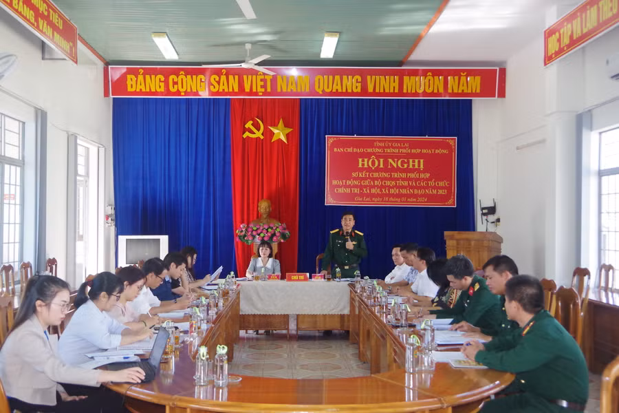 Quang cảnh hội nghị. Ảnh: T.T Quang cảnh hội nghị. Ảnh: T.T