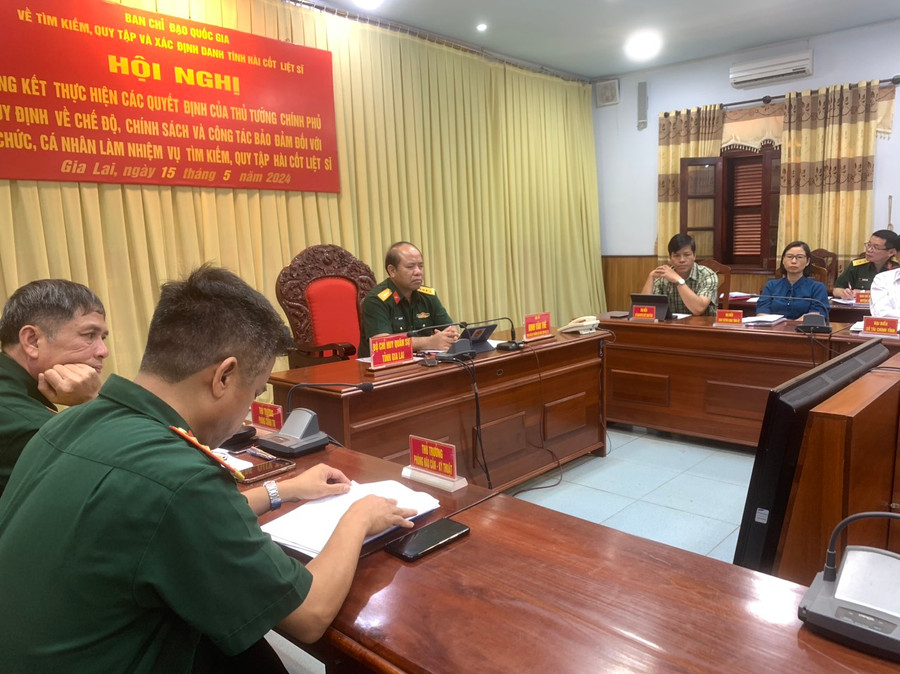 Hội nghị được tổ chức tại điểm cầu Gia Lai. Ảnh: T.D Hội nghị được tổ chức tại điểm cầu Gia Lai. Ảnh: T.D