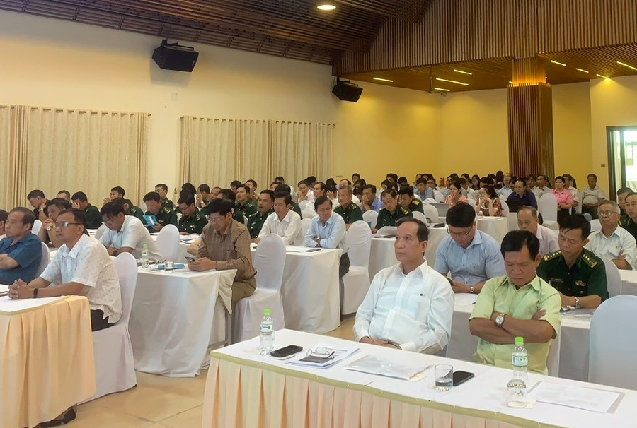 Các đại biểu là cán bộ chủ chốt 2 tỉnh Gia Lai. Ảnh: T.D Các đại biểu là cán bộ chủ chốt 2 tỉnh Gia Lai. Ảnh: T.D