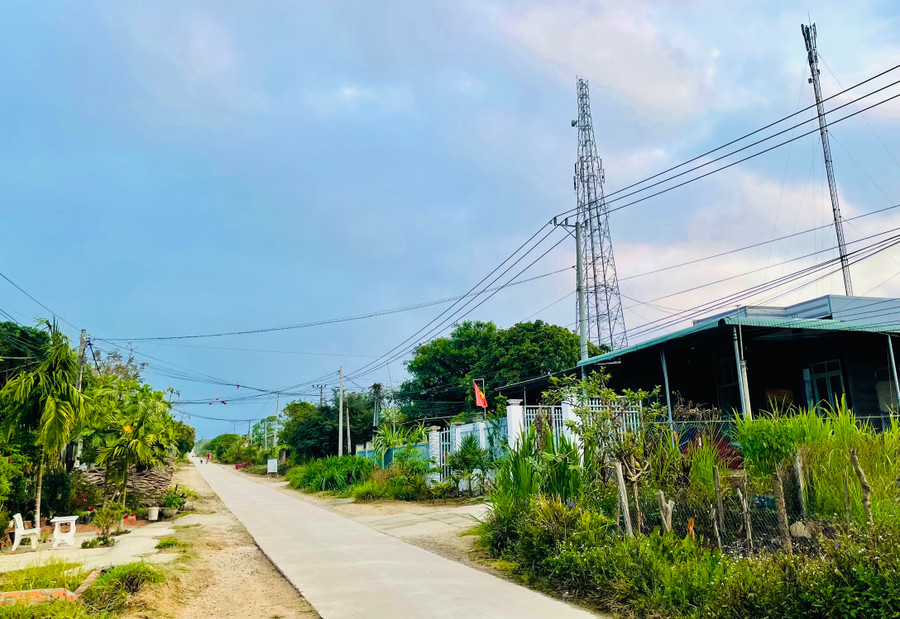 Diện mạo nông thôn khang trang ở xã An Thành (huyện Đak Pơ). Ảnh: T.D Diện mạo nông thôn khang trang ở xã An Thành (huyện Đak Pơ). Ảnh: T.D